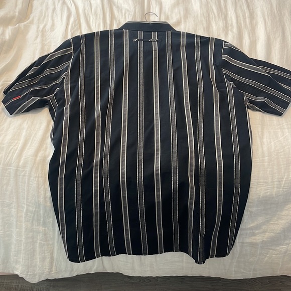 Signum mens button down short sleeve collared shirt - Picture 3 of 3